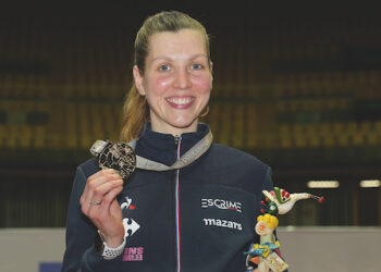 Auriane Mallo, vice-championne olympique à l'épée